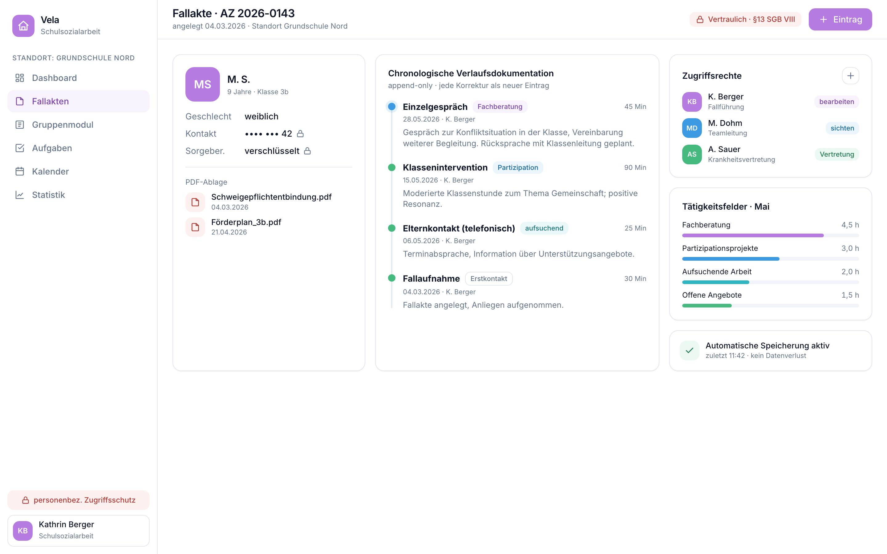 Digitale Fallakte