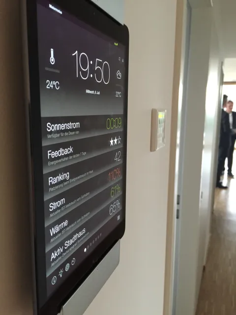 Ansicht aus Nutzerinterface